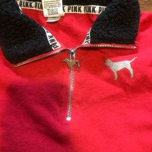 VS PINK Quarter zip